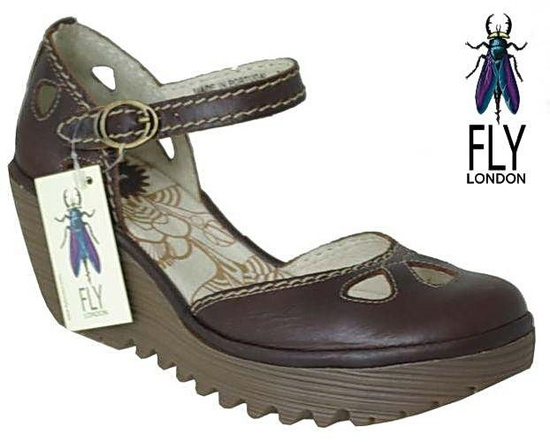 Fly London Yuna dk brown
