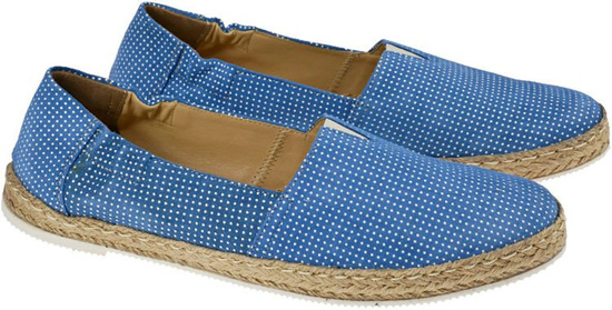 LAN-KARS  D383-L-89  espadryle NIEBIESKIE