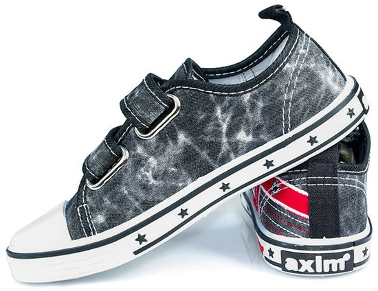 AXIM TENISÓWKI TE23066MIX czarny