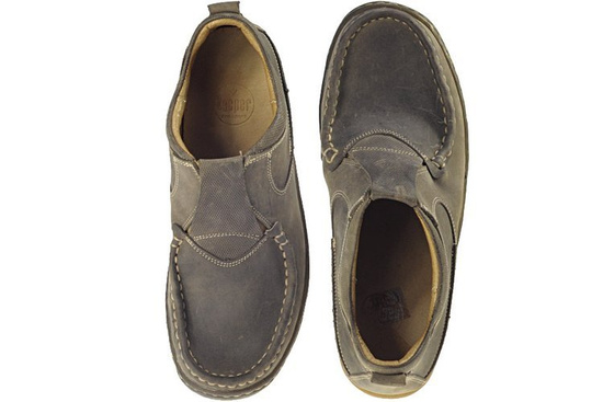 KACPER 433 półbuty  SZARY