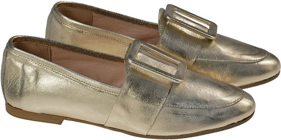 LAN-KARS złoty mokasyn 9941