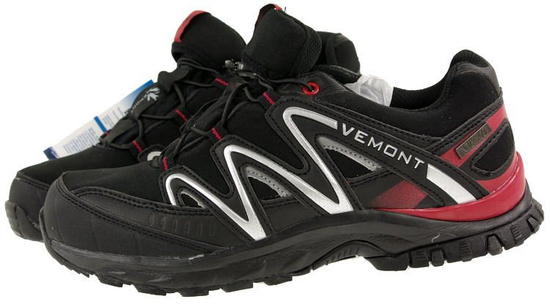 Vemont 9A9053 czarny + czerwony