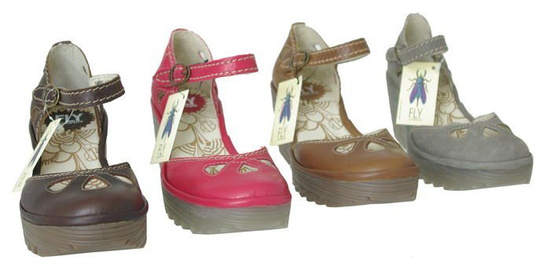 Fly London Yuna dk brown