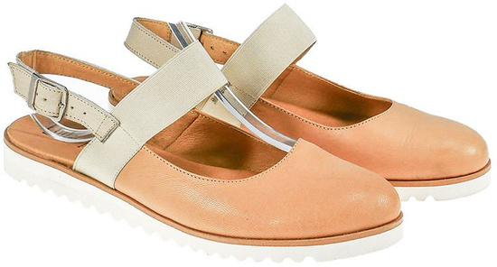 LAN-KARS 214245 z gumą Beżowy