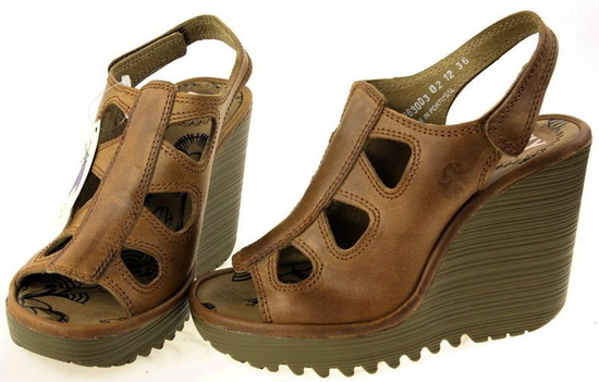 Fly London Pemba camel