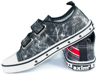 AXIM TENISÓWKI TE23066MIX czarny