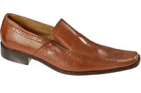 TRIO  1270 eleganckie półbuty  BRĄZ