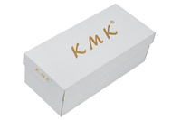 KMK - 122 - BIAŁE BUTKI WKŁADKA SKÓRA