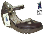 Fly London Yuna dk brown