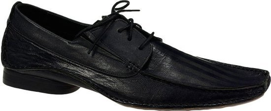 GIORGIO VERTUCCI - M141 - wizytowe męskie  CZARNY