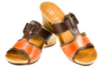 Lan-Kars C49-108-109 Pomarańczowy + brąz