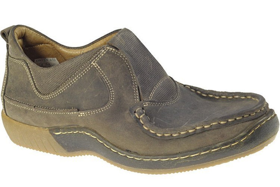 KACPER 433 półbuty  SZARY