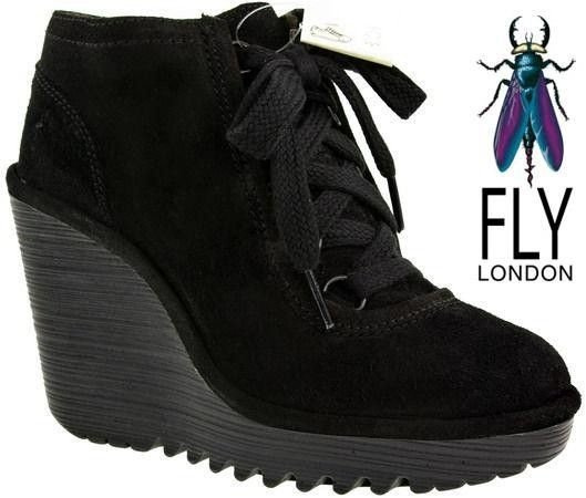 Fly London Cedi Black zamsz