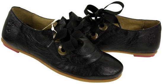 Fly London FO black licowa