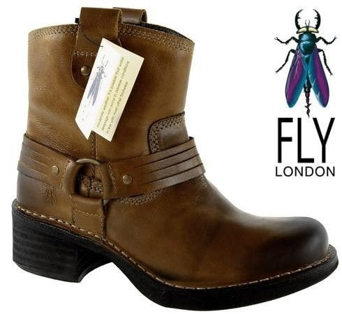 Fly London Flud camel