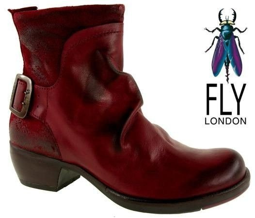 Fly London Mel Red