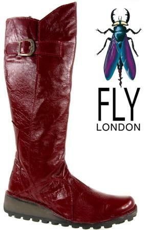 Fly London Mol red