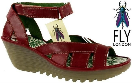 Fly London Yossa red