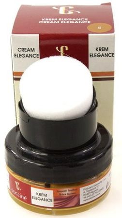 Krem do pielęgnacji obuwia z aplikatorem brązowy 50 ml