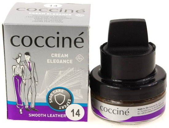 Krem do pielęgnacji obuwia z aplikatorem ciemny brąz 50 ml