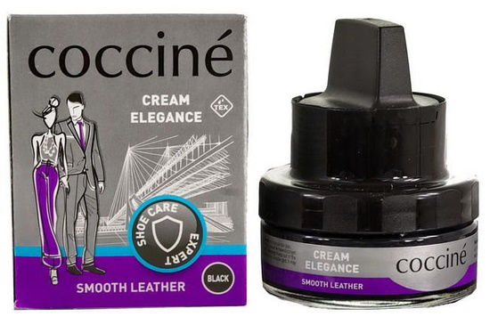 Krem do pielęgnacji obuwia z aplikatorem czarny 50 ml